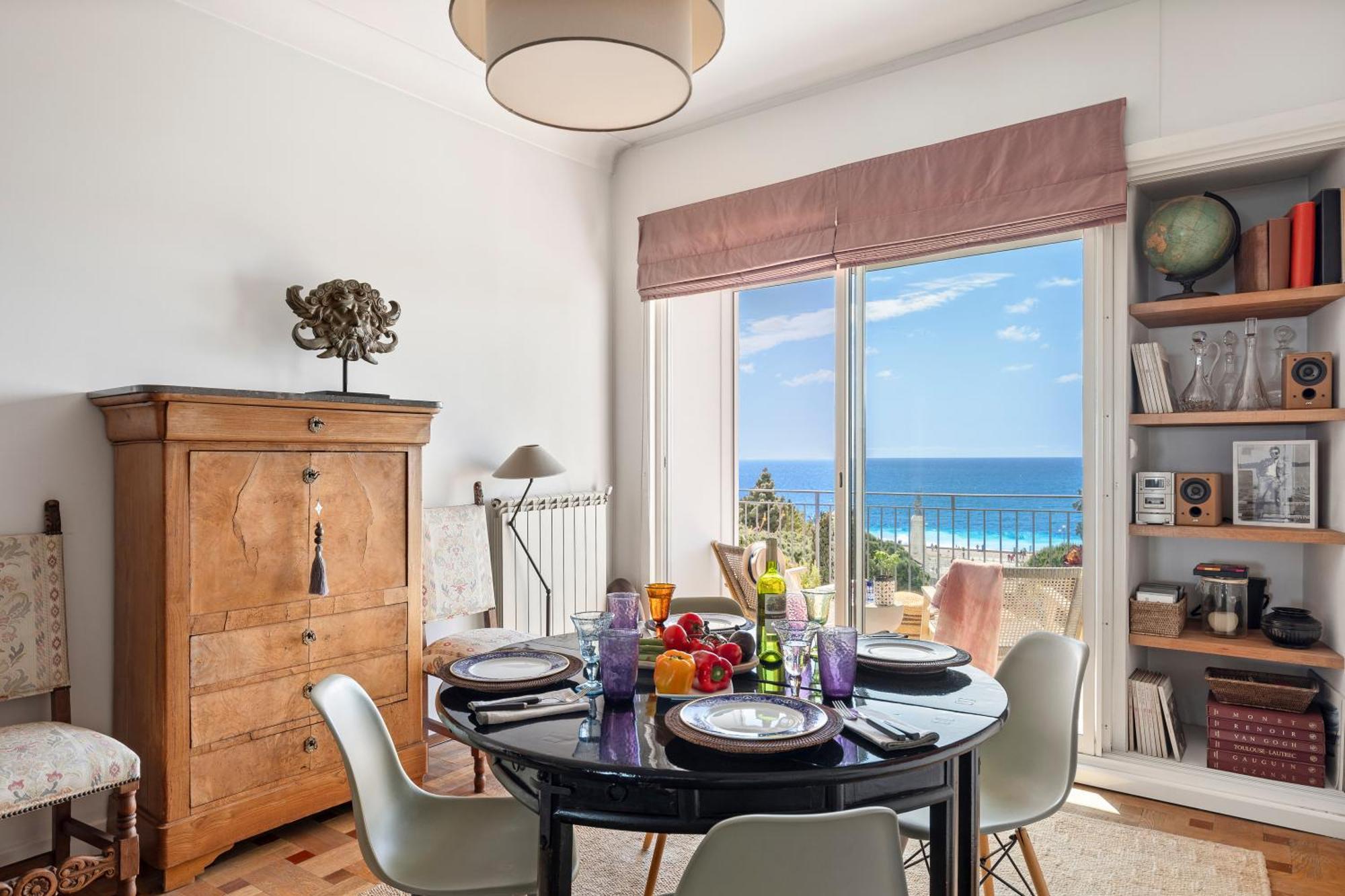 Unique Sea View Apartment, Center, 100M2 Nice Exterior photo